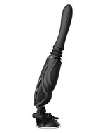 ZALO - Sesh - Verwarmende Stotende Vibrator met Afstandsbediening - Obsidian Zwart