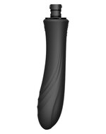 ZALO - Sesh - Verwarmende Stotende Vibrator met Afstandsbediening - Obsidian Zwart
