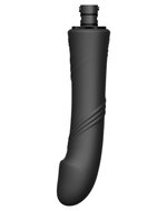 ZALO - Sesh - Verwarmende Stotende Vibrator met Afstandsbediening - Obsidian Zwart