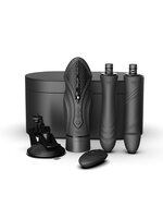 ZALO - Sesh - Verwarmende Stotende Vibrator met Afstandsbediening - Obsidian Zwart