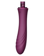 ZALO - Sesh - Verwarmende Stotende Vibrator met Afstandsbediening - Amethyst Paars