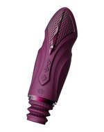 ZALO - Sesh - Verwarmende Stotende Vibrator met Afstandsbediening - Amethyst Paars
