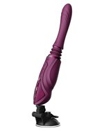ZALO - Sesh - Verwarmende Stotende Vibrator met Afstandsbediening - Amethyst Paars