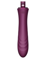 ZALO - Sesh - Verwarmende Stotende Vibrator met Afstandsbediening - Amethyst Paars