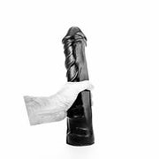 All Black - Grote Realistische Dildo - 31 x 6.5 cm - Zwart