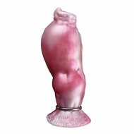 Kiotos Monstar - Vortexwing - Opblaasbare Dildo - Roze/Wit