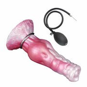Kiotos Monstar - Vortexwing - Opblaasbare Dildo - Roze/Wit