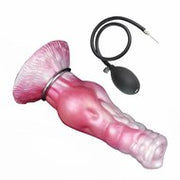 Kiotos Monstar - Vortexwing - Opblaasbare Dildo - Roze/Wit