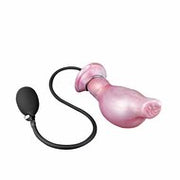 Kiotos Monstar - Breezefury - Opblaasbare Dildo - Roze/Wit