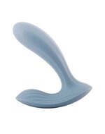 Svakom - Erica - Draagbare Vibrator Met App Control - Twee Motoren - Lichtblauw