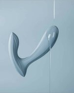 Svakom - Erica - Draagbare Vibrator Met App Control - Twee Motoren - Lichtblauw
