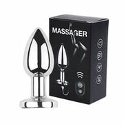 Kiotos - Vibrerende Buttplug - Oplaadbaar & Waterproof - Aluminium - Medium