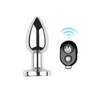 Kiotos - Vibrerende Buttplug - Oplaadbaar & Waterproof - Aluminium - Medium