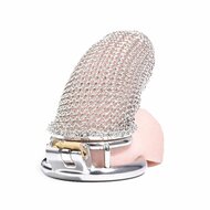 Kiotos Steel - Kuisheidskooi Metalen Mesh Gaas - RVS - Large