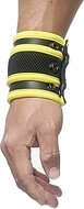 Mister B - Pols Portemonnee - Neopreen - Zwart/Geel