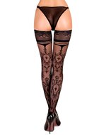Ballerina - Hold Up Kousen - Concierto - 20 denier - Zwart - Maat S/M