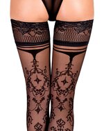 Ballerina - Hold Up Kousen - Concierto - 20 denier - Zwart - Maat S/M