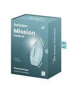 Satisfyer - Mission Control - Luchtdruk Vibrator - Lichtblauw