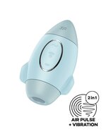 Satisfyer - Mission Control - Luchtdruk Vibrator - Lichtblauw