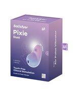 Satisfyer - Pixie Dust - Luchtdruk Vibrator met Vibratie - Paars & Roze
