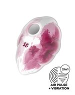 Satisfyer - Cloud Dancer - Luchtdruk Vibrator met Vibratie - Rood