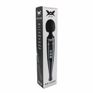 Pixey DeLuxe - Black Chrome Edition - Oplaadbare Wand Vibrator - de krachtigste die er is