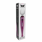 Pixey DeLuxe - Pink Chrome Edition - Oplaadbare Wand Vibrator - de krachtigste die er is