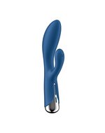 Satisfyer - Spinning Rabbit 1 - Roterende en Vibrerende Rabbit Vibrator - Tarzan Vibrator - Blauw