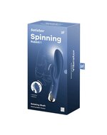 Satisfyer - Spinning Rabbit 1 - Roterende en Vibrerende Rabbit Vibrator - Tarzan Vibrator - Blauw