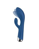 Satisfyer - Spinning Rabbit 1 - Roterende en Vibrerende Rabbit Vibrator - Tarzan Vibrator - Blauw