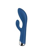 Satisfyer - Spinning Rabbit 1 - Roterende en Vibrerende Rabbit Vibrator - Tarzan Vibrator - Blauw