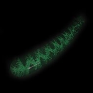 Kiotos Glass - Glazen Dildo Smooth - Glow in the Dark
