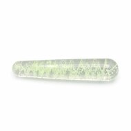 Kiotos Glass - Glazen Dildo Curve - Glow in the Dark