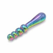 Kiotos Glass - Glazen Dildo Beads - Rainbow