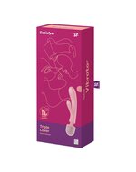 Satisfyer - Triple Lover - 2-in-1 Wand en Rabbit Vibrator - Roze