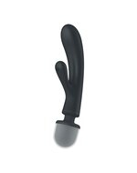 Satisfyer - Triple Lover - 2-in-1 Wand en Rabbit Vibrator - Zwart