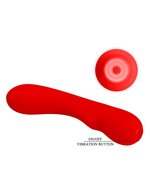 Pretty Love - Matt - G-Spot Vibrator - Flexibele Schacht - 12 Standen - Rood