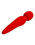 Pretty Love - Meredith - Wand Vibrator - 12 Standen - Waterproof - Rood