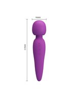 Pretty Love - Meredith - Wand Vibrator - 12 Standen - Waterproof - Paars