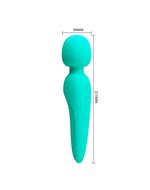 Pretty Love - Meredith - Wand Vibrator - 12 Standen - Waterproof - Turquoise
