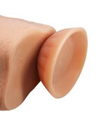 Pretty Love - Najim - Sliding Skin Dildo - Lengte 21.8 cm - diameter  4.6 cm - Lichte Huidskleur
