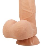 Pretty Love - Najim - Sliding Skin Dildo - Lengte 21.8 cm - diameter  4.6 cm - Lichte Huidskleur