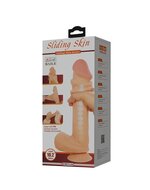 Pretty Love - Mendel - Sliding Skin Dildo - Lengte 26 cm - ‚àö‚àè 5.5 cm - Lichte Huidskleur