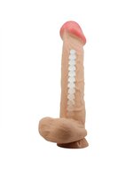 Pretty Love - Mendel - Sliding Skin Dildo - Lengte 26 cm - ‚àö‚àè 5.5 cm - Lichte Huidskleur