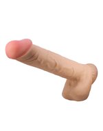 Pretty Love - Mendel - Sliding Skin Dildo - Lengte 26 cm - ‚àö‚àè 5.5 cm - Lichte Huidskleur