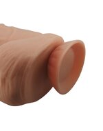 Pretty Love - Mendel - Sliding Skin Dildo - Lengte 26 cm - ‚àö‚àè 5.5 cm - Lichte Huidskleur
