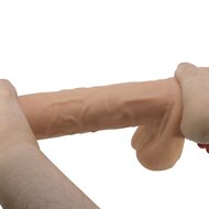 Pretty Love - Mendel - Sliding Skin Dildo - Lengte 26 cm - ‚àö‚àè 5.5 cm - Lichte Huidskleur
