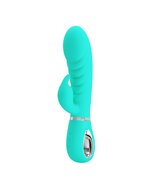 Pretty Love - Prescott - Rabbit Vibrator - Dubbele Motor - Turquoise