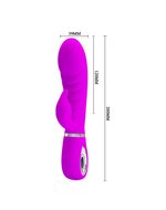 Pretty Love - Prescott - Rabbit Vibrator - Dubbele Motor - Dieproze