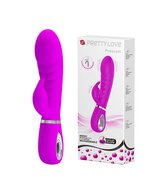 Pretty Love - Prescott - Rabbit Vibrator - Dubbele Motor - Dieproze